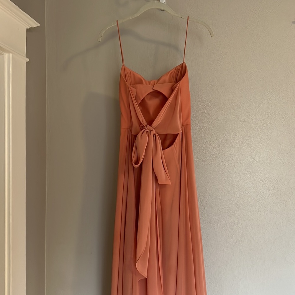 Jenny Yoo Bridesmaids dress in mauve - Picture 4 of 9